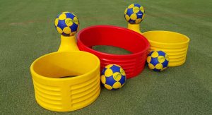 Korven met ballen